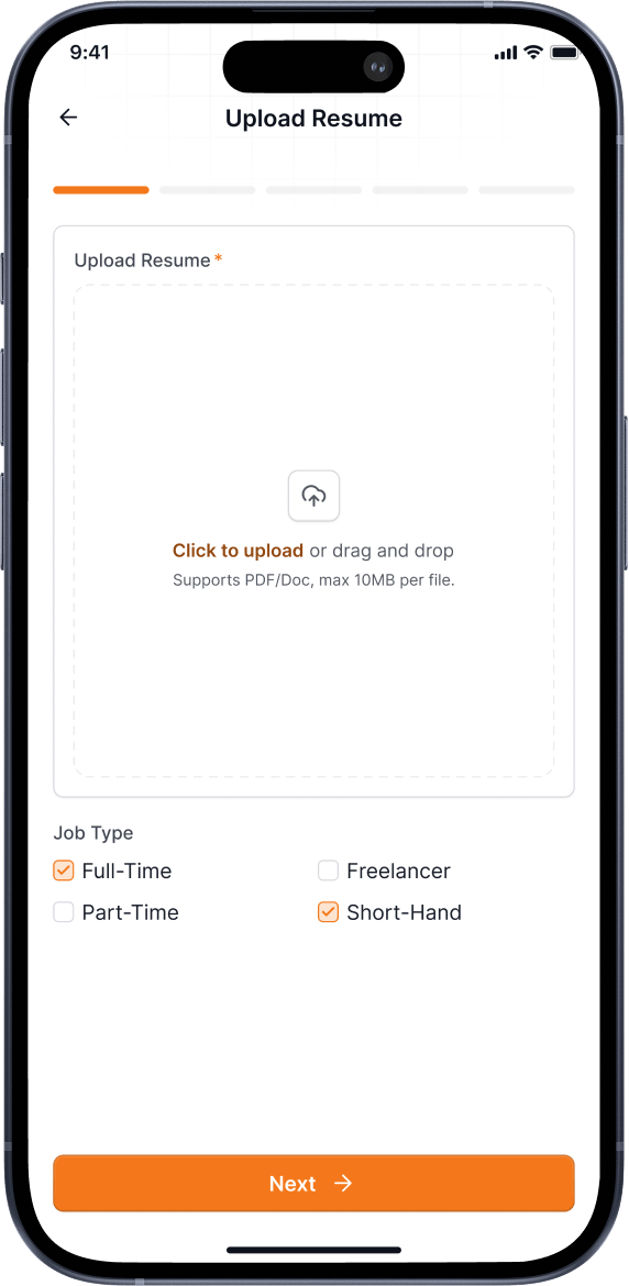 Resume & Certificate Upload
